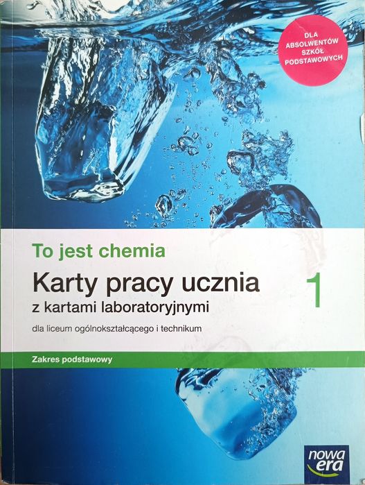 Nowa Era Chemia karty pracy 1