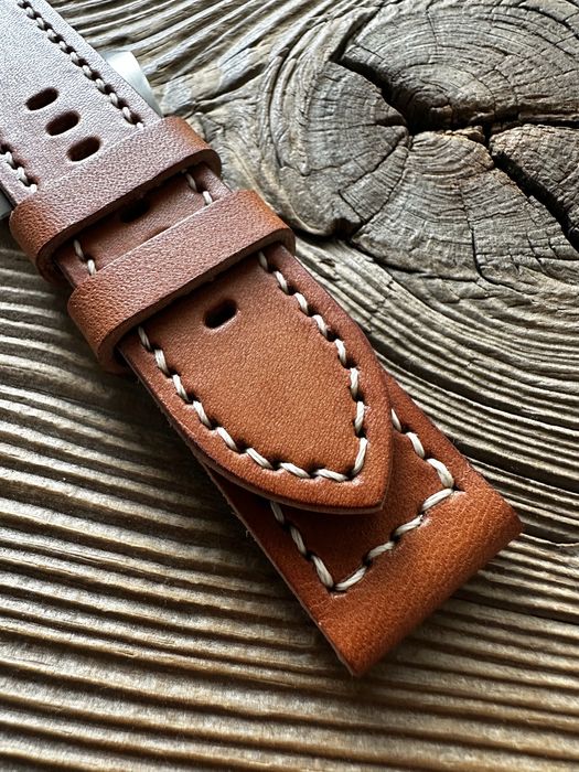 Pasek do zegarka Panerai 24 mm handmade skóra naturalna