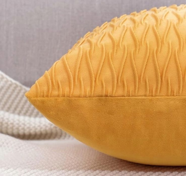 Madizz - 2 aksamitne poszewki dekoracyjne na poduszki, 30x50