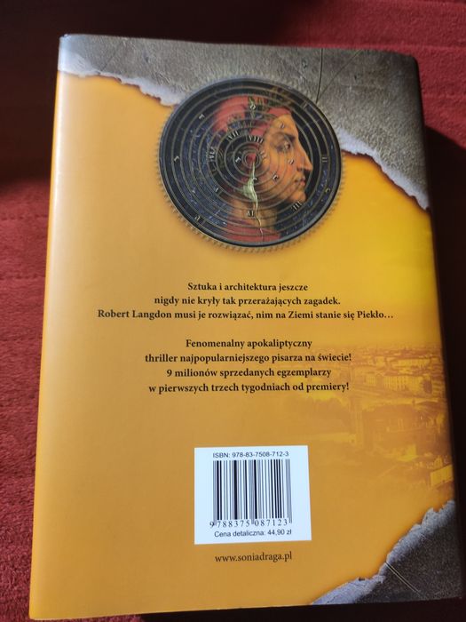 Inferno Dan Brown nowa książka