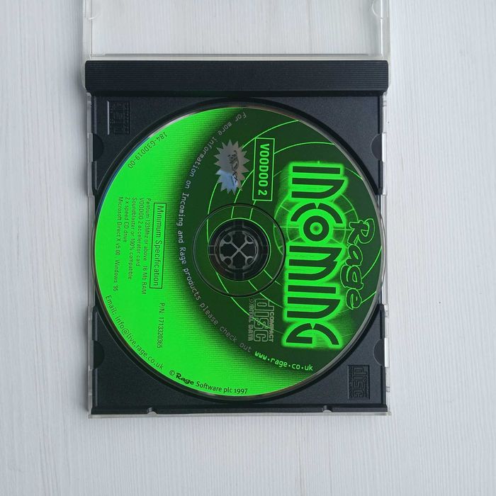 PC # Rage Incoming 1997
