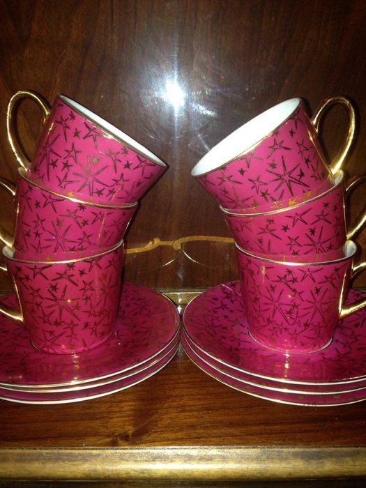 Порцеляновий чайний сервіз, фарфоровый чайный сервиз