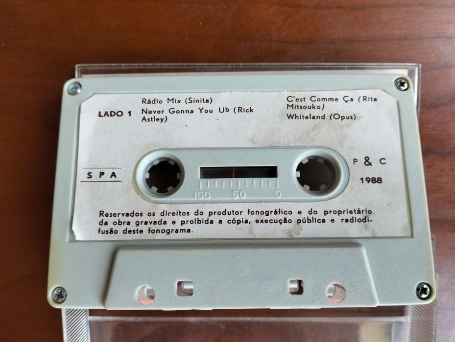 Antiga K7 Êxitos 1988 GTO