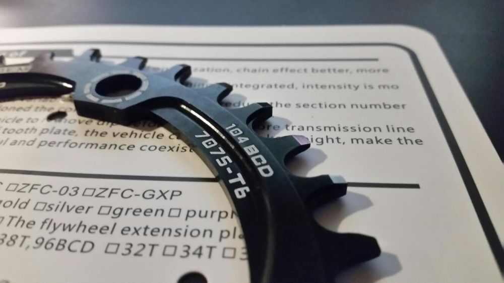 Nowa zębatka tarcza blat 96BCD 104BCD 32 34 36 NW M7,8,9000 SLX XT XTR