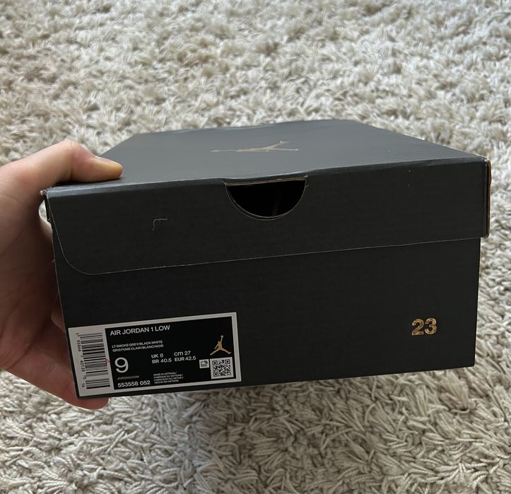 Кросівки Nike Air Jordan 1 Low Shadow Toe - 553558-052