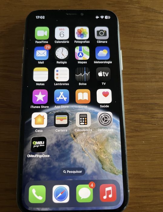 Iphone xs 256gb cinzento sideral