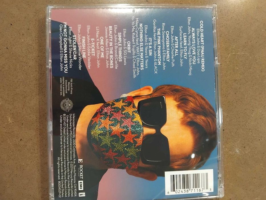 Elton John  the Lockdown Sessions em cd