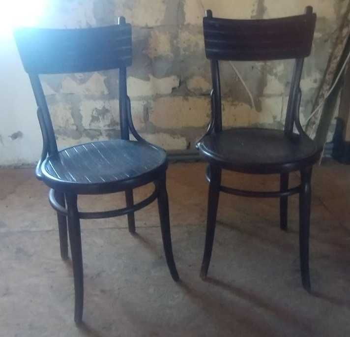 Пара старовинних стільців - стиль ТОНЕТ, брати КОНЪ