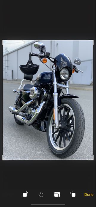 Sportster Harley Davidson скло повороту