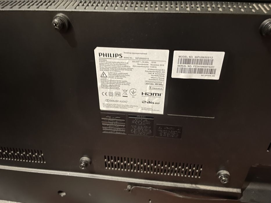 Телевизор Philips MODEL NO. 50PU88203/12 разборка битый: 750 грн ...