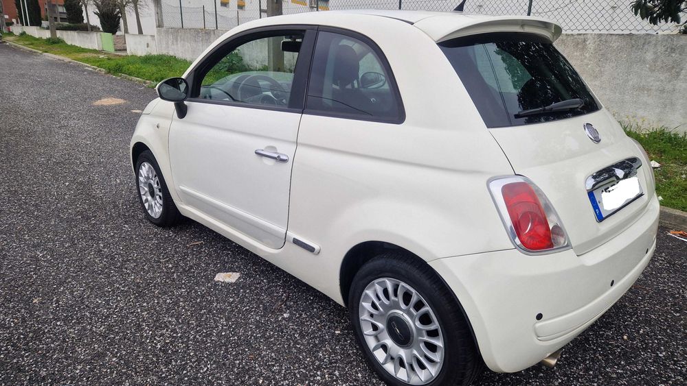 Fiat 500 Lounge 1,2 gasolina 09/2008