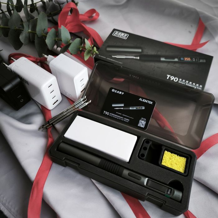 Alientek T90B 140W смарт-паяльник, T245 Type-C