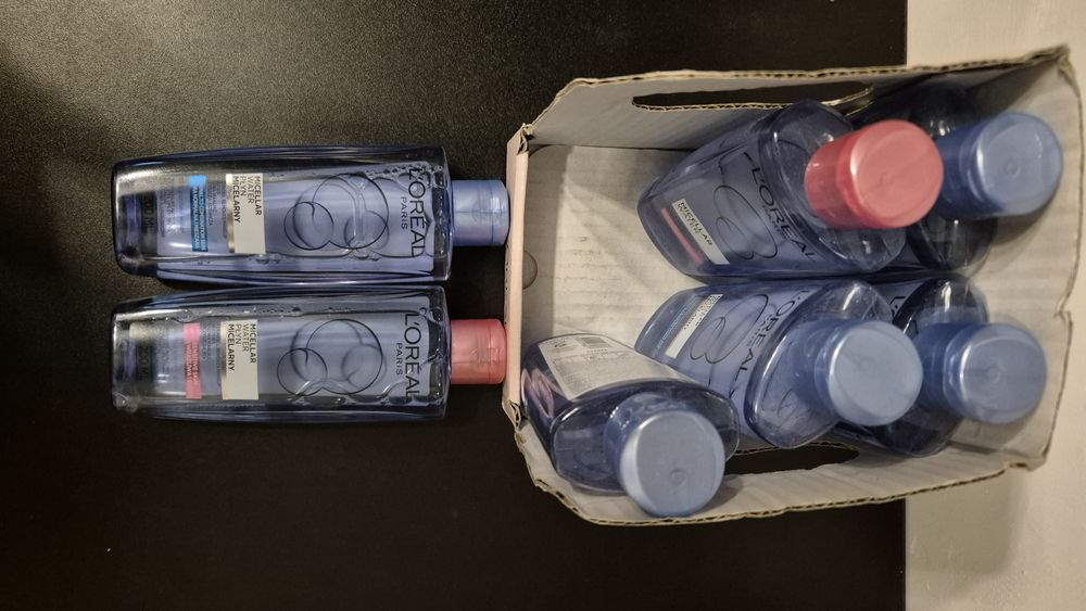 Płyn micelarny Loreal 7szt zestaw
