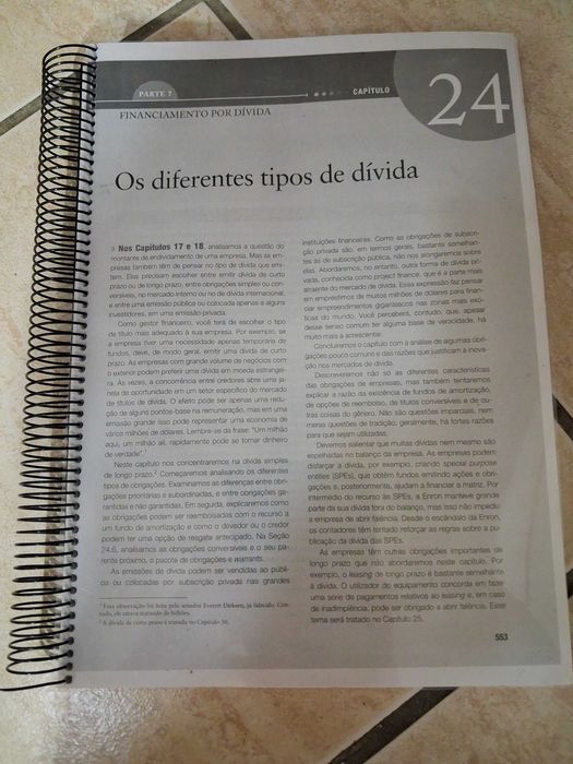 Livro de cópias - Princípios de Finanças  Corporativas