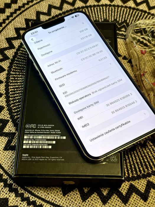 iPhone 13 Pro Max Gold 256GB
