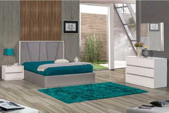 Cama de Casal em cerejeira