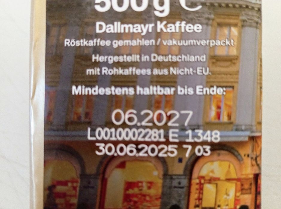 Dallmayr Classic kawa mielona 500g