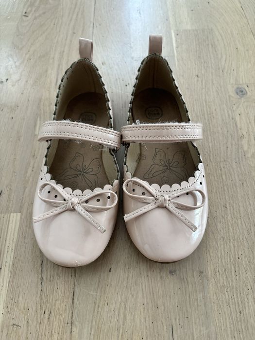 Balerinki lakierki Cool Club Smyk beżowe 28