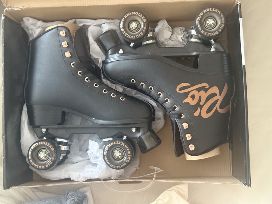 Ролики квади Rio Roller Rose розмір 38 Black