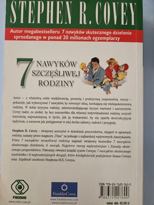 7 nawyków szczęśliwej rodziny.