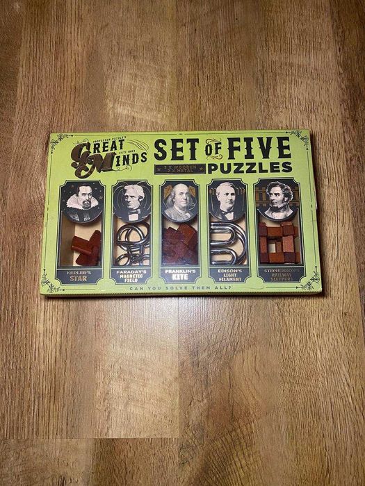 Головоломки/Пазли Professor Puzzle GREAT MINDS