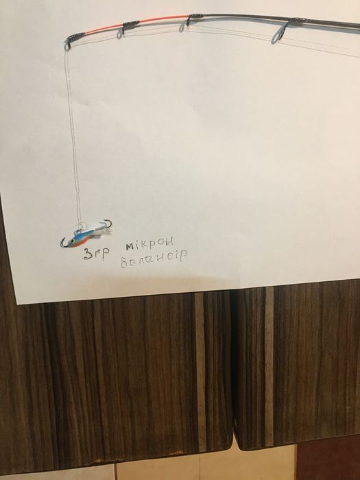 Зимова вудка під мікрони , блесні або балансір