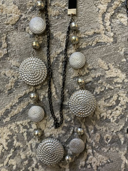 Прикраса на шию, підвіски на шию,  сірі, чорні