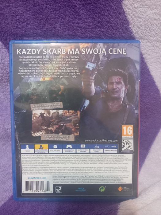 Ps4 gra uncharted 4