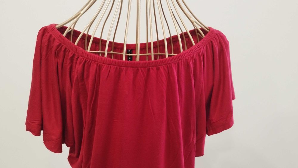 T-Shirt Vermelha de mangas largas