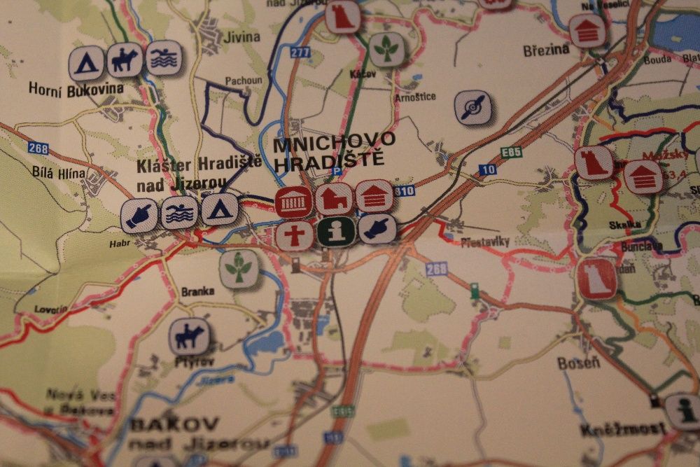 Czeski raj-mapa-trasy rowerowe- 115