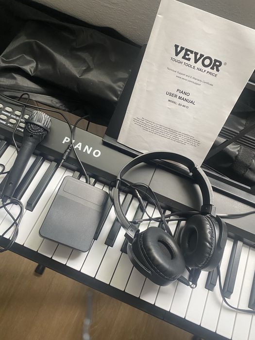 VEVOR 88-klawiszowe pianino cyfrowe