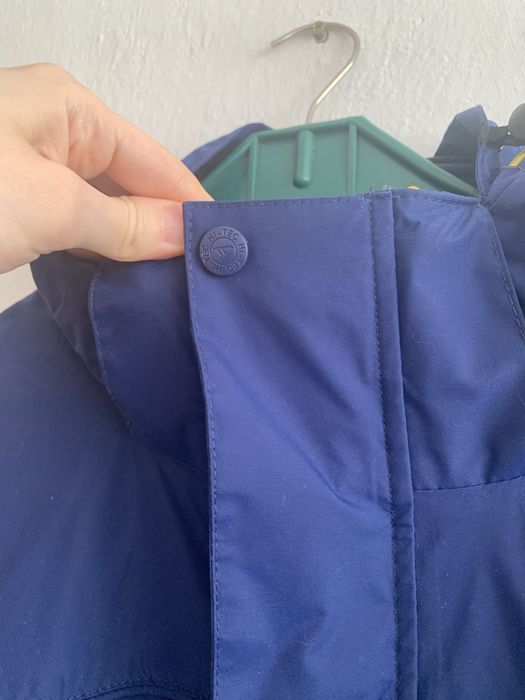 Kurtka niebieska hi-tec 3w1 xxl 2xl wododporna funkcyjna trekkingowa