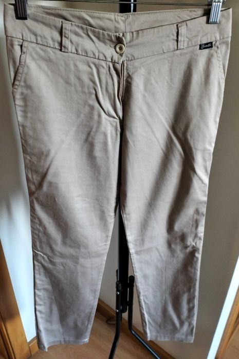 Calças de senhora tipo fato