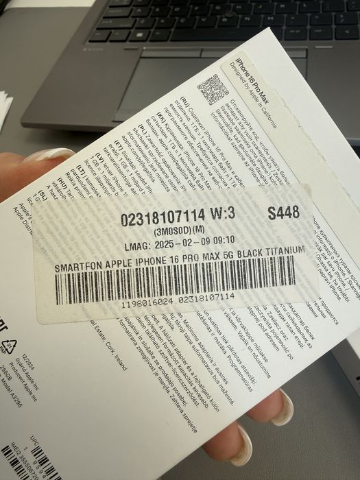 Iphone 16 pro max 256GB- rezerwacja