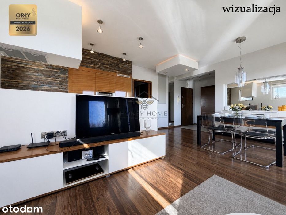68 m2| 3 pokoje | 3 garderoby| strzeżone osiedle