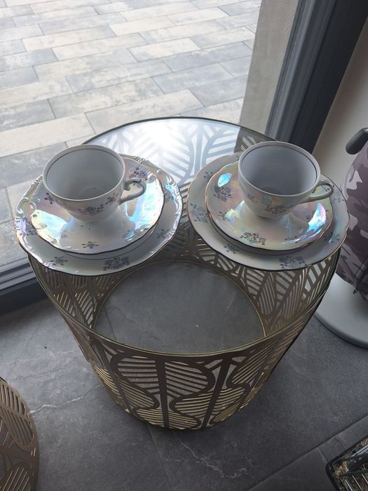 2 trio śniadaniowe zestaw śniadaniowy kahla porcelana