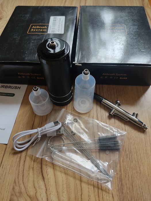 Аерограф акумуляторний,покраска,компресор,топ
