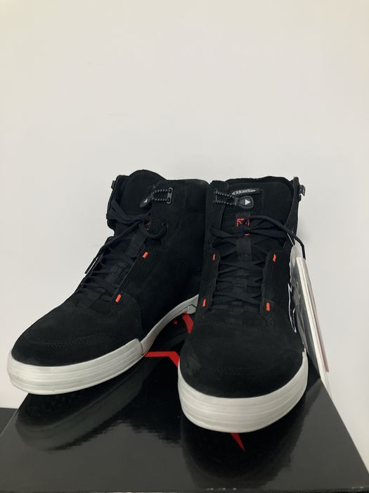 NOWE Buty motocyklowe trampki Alpinestars Chrome Black Cool Gray roz. 45,5