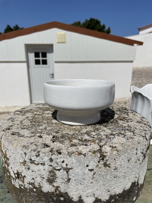 Vaso/floreira em branco