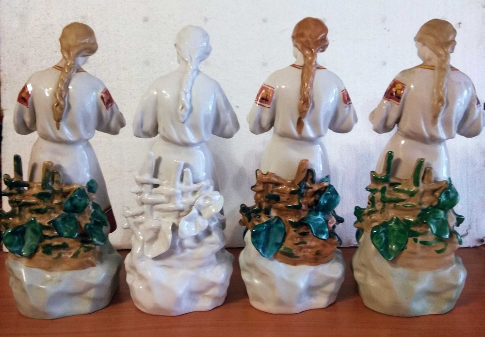 Порцелянові статуетки Полонського заводу художньої кераміки