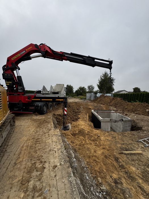 Uslugi HDS 18 ton/ transport usługi dzwigowe / dluga paka 7,4m