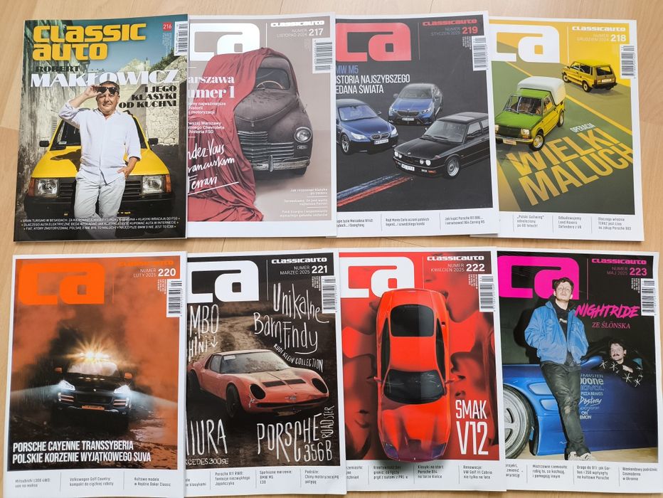 Czasopismo CLASSIC AUTO nr od 216 do 225 - cena za szt.
