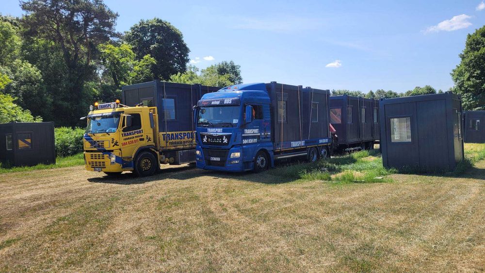 Przewóz kontenerów, transport, usługi HDS.