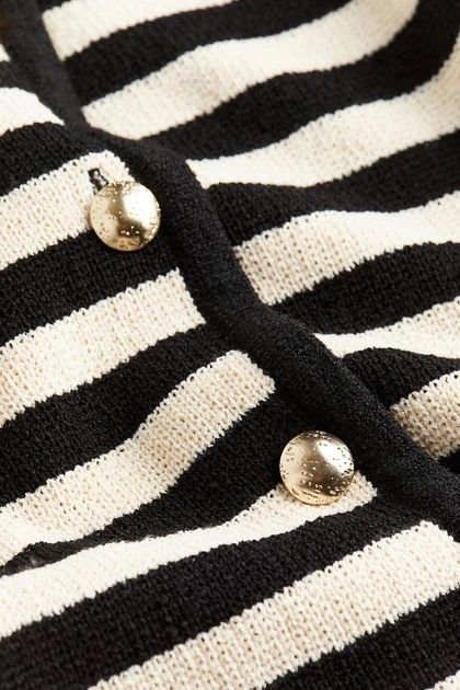 кардиган H&M old money S  в полоску