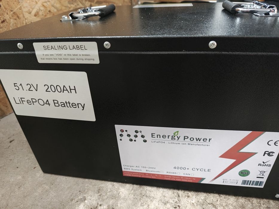 Magazyn energii 51.2V 100Ah , do kampera , na działkę akumulator