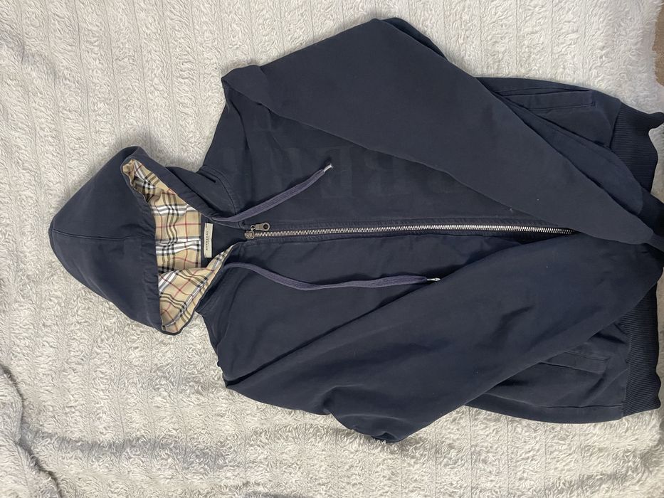 Burberry Hooded Zip Jacket