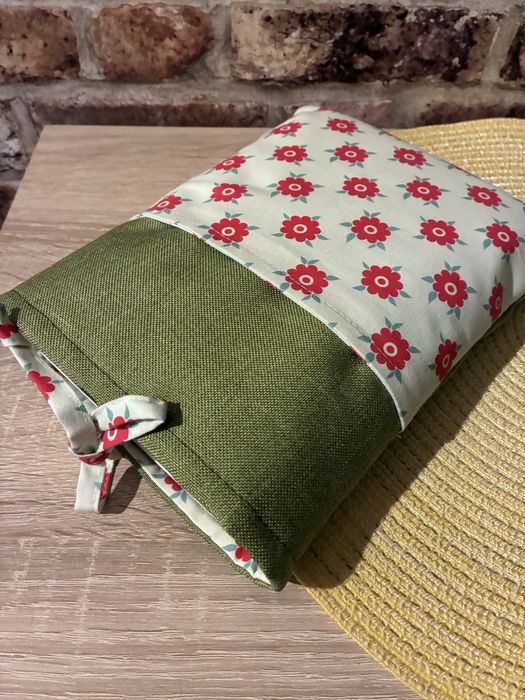 Otulacz etui na książkę handmade