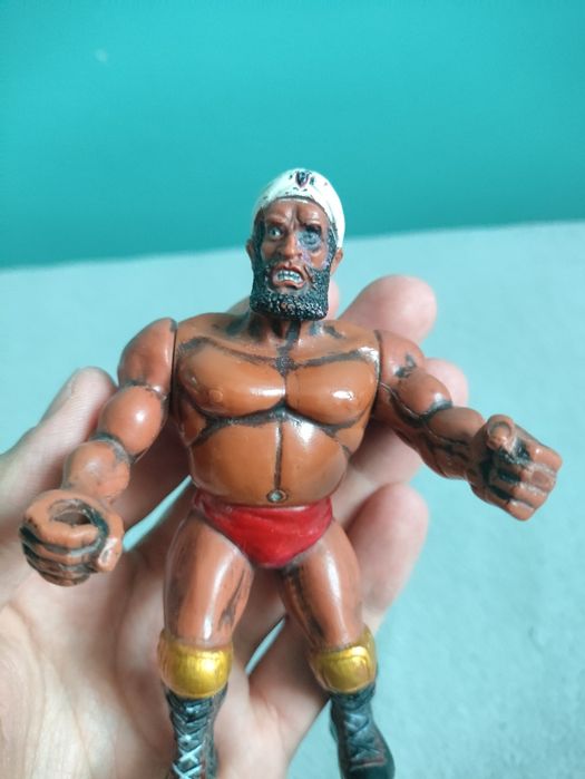 Figurka kolekcjonerska Top Warrior Mad Tiger z 1993 roku
