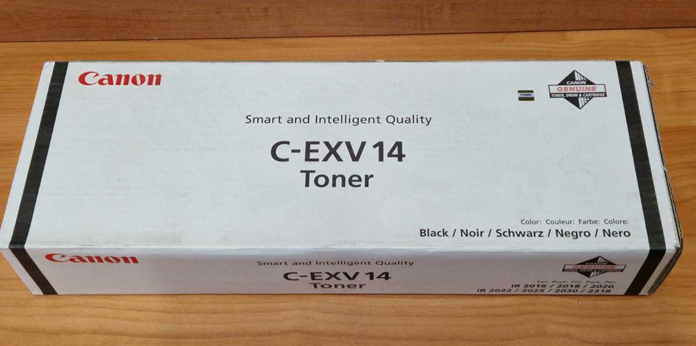 Tonery Canon Nowy C-EXV5,C-EXV 14 ORYGINALNE zestaw 5szt
