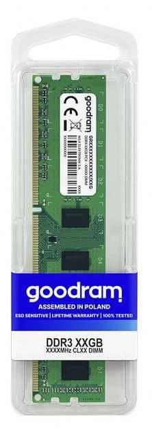 Оперативна пам’ять DDR3 4GB 1600MHz (Goodram)